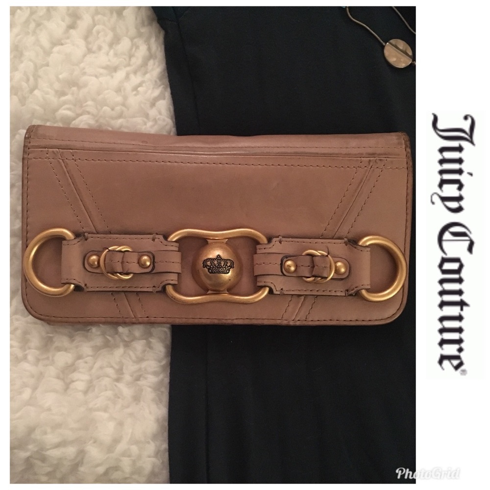 Juicy Couture Leather Wristlet